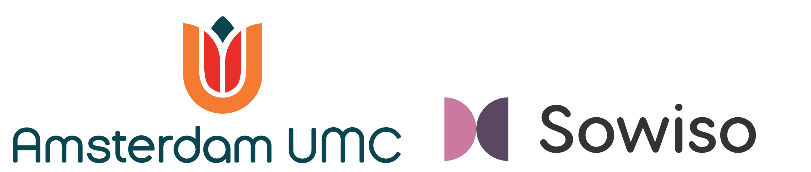 SOWISO & Amsterdam UMC logo